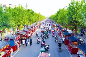 三门峡市特色美食街 助力“夜经济”图片