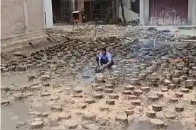 松木能当钢筋用？把松木打入沼泽地当地基，长期泡水里不腐烂吗？图片