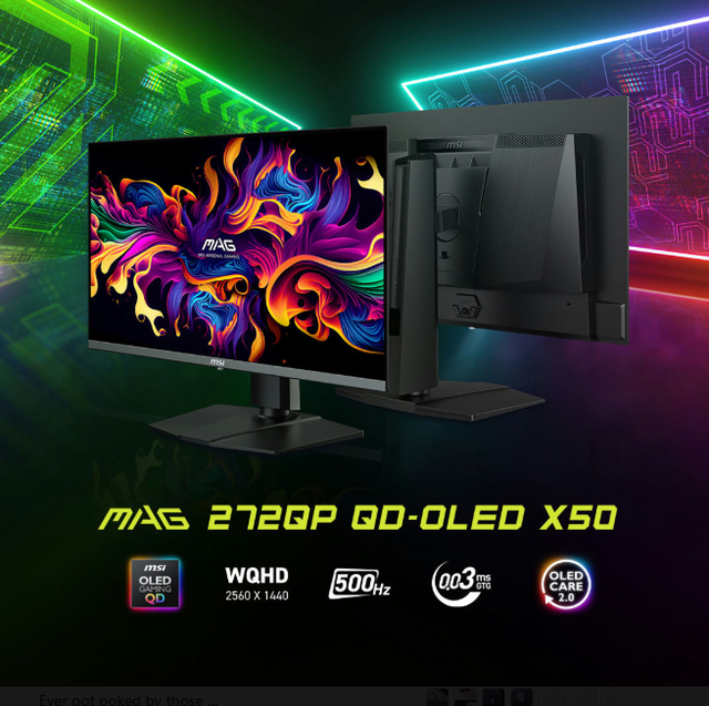 超越1000尼特亮度，微星QD-OLED显示器将推EOTF Boost模式