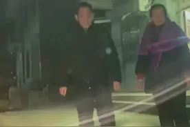 男子回乡过年父母凌晨门口等2小时图片