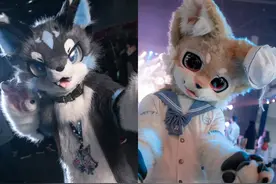 豪掷上万元买一身“兽装”，“兽人控”的秘密、纠结和爱图片