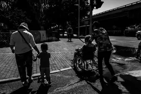 安徽聋哑老人多次走失，侄子：防走失的东西他都反感图片