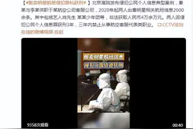 贩卖艺人肖先生、某某少年团等明星航班侵犯隐私，航空公司两客服获刑3年图片