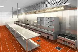 超全商用厨房布局，看看你家餐饮店适合怎样装图片