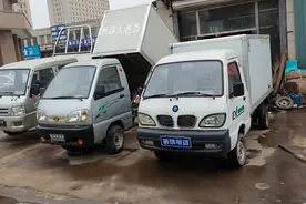 几千块的电动厢货房车来了，低速电动四轮箱货车改装房车自驾游图片