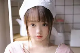 写真｜粉色的小厨娘美哦图片
