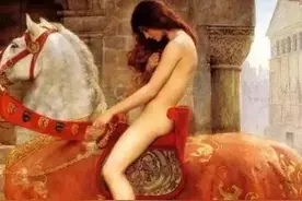 「名画欣赏」一个直接触及裸体但不情色的故事—《马背上的夫人》图片