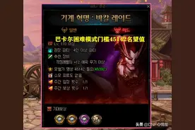 DNF：你达标了吗？6月巴卡尔困难模式，开荒放人门槛标准分析图片