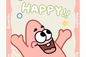 手机壁纸｜可爱卡通｜治愈文字｜派大星图片