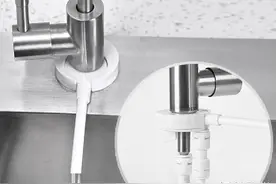 净水器的废水排走太可惜，加一个小配件，一年省下不少钱图片