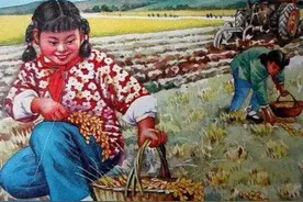 莫言的拾麦穗，与我小时候的拾麦穗情景相近记忆不同图片