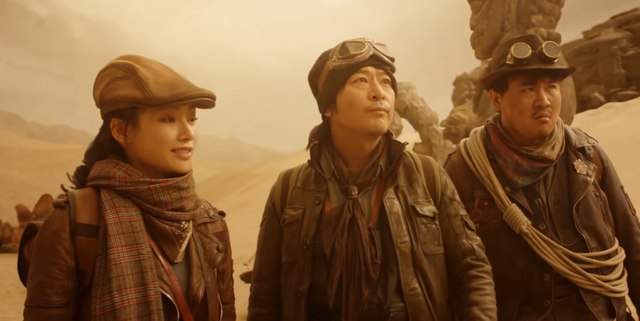 没有靳东陈乔恩，新《精绝古城》迎来全新的摸金组合，上线就爆了