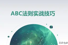 《ABC法则实战技巧》PPT课件分享，带内容图片