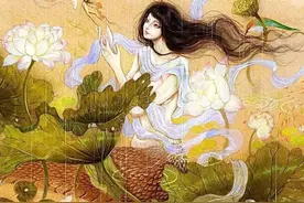 民间故事：女娲造人遇大雨，导致世人缺了手脚，女娲落泪赐福图片