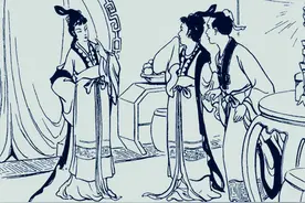 传奇故事：员外探望妻子，无意间发现妻子丑事，管家无奈道出实情图片