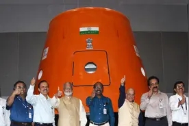 中国与印度航天飞船着陆技术对比：焦黑与崭新，谁更胜一筹？图片