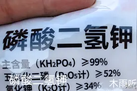 磷酸二氢钾的使用方法和用量，磷酸二氢钾的作用及其使用技巧图片
