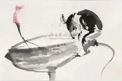 老鼠与贪官，国画老鼠欣赏图片