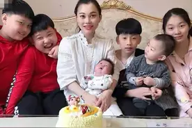 2019年广东宝妈成网红，13年生七子，被罚数百万，拒绝上千万生意图片