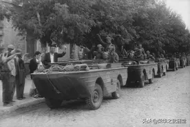 战争末期组建，夺取河流与桥头堡，二战苏军的特别摩托化步兵营图片