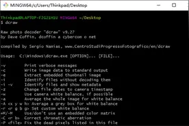 使用 MATLAB 和 Dcraw 处理 RAW 图像文件图片
