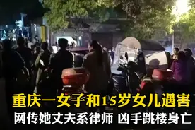 网传继承父亲房产受挫，重庆男子杀害律师妻女畏罪跳楼自杀图片