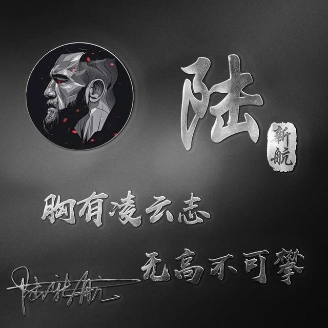 用你的名字作微信头像，永不止步36张3D励志个性签名头像，请查收