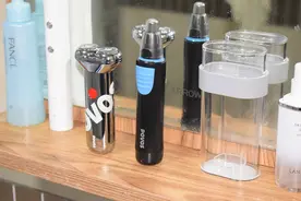 好用超便携！奔腾双刀头迷你剃须刀体验图片