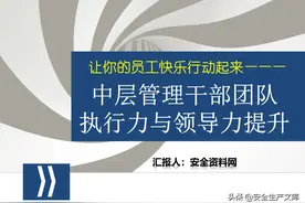 中层管理干部团队执行力与领导力提升培训课件图片