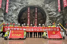 5号线北延伸段新进展→贯通图片