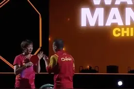 王曼昱4比3斯佐科斯晋级决赛！图片