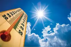 浙江今明最高温可达40℃！这天起气温急剧下滑，伴随大风、降水图片
