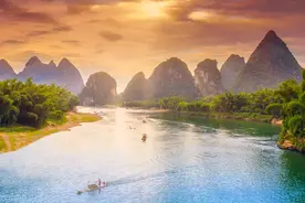 桂林阳朔|山水间的田园风情图片