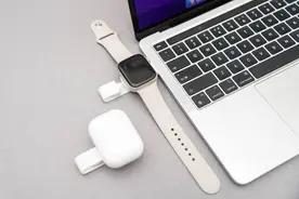 iPad 能给Apple Watch充电了，MFW认证的MOMAX GOLINK磁吸无线充电器图片