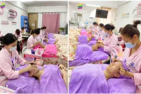 广西排名前十美容学校教你如何进行面部拨筋图片