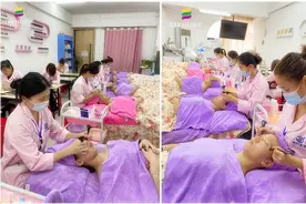 广西排名前十美容学校教你如何进行面部拨筋图片