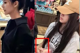 11岁汪希玥穿6000元短袖，在朝阳公园买面包，又白又瘦最美星二代图片