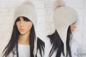 简洁大方的帽子可能更受欢迎，基础款护耳帽教程，新手也可以学会图片