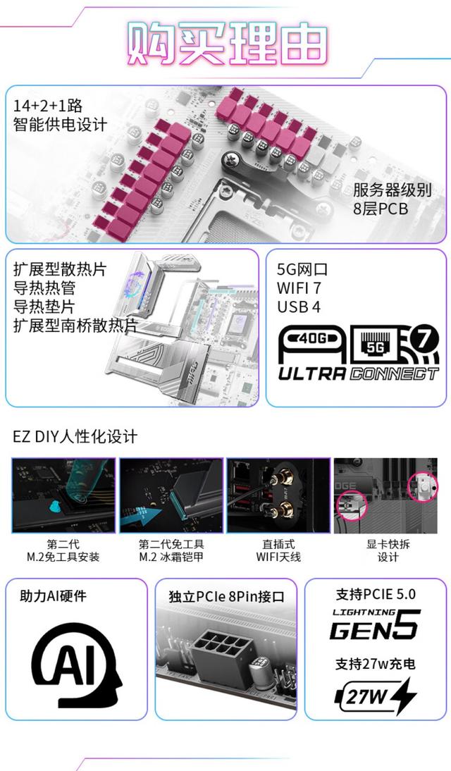 次世代装机浪潮来袭，微星B850/X870E/Z890刀锋钛三雄如何选