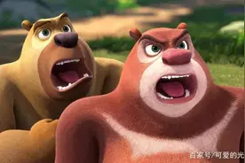 熊出没：五张相片有一张是假熊大，你知道是哪一个吗？图片