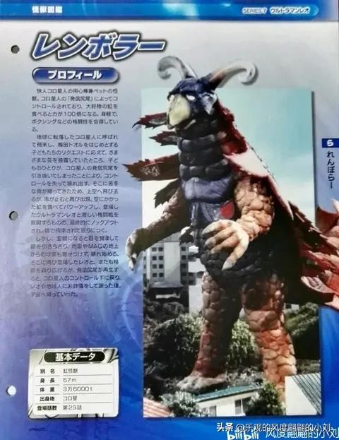 雷欧奥特曼怪兽图鉴大全