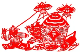 剪出心意，“纸”为传承图片