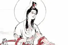 国画‖观世音菩萨33法相图片