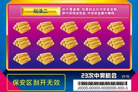 【科普】快收藏！刮刮乐的“百万级”票种还有这些……图片