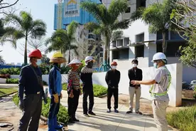 “拧绳人”！他奋战三亚这个安居房项目一线→图片