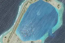 南沙第二大城市现身！南海渚碧岛，南沙群岛的新宠儿！图片