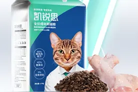 90%鲜肉含量的凯锐思猫粮，一招解决猫咪挑食问题！图片