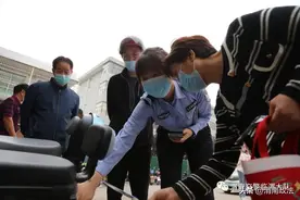 2022年11月1日起 临渭交警将对未按规定悬挂号牌电动自行车进行集中整治图片