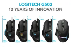 罗技庆祝G502鼠标10周年：销量超2100万，即日起赠送鼠标垫图片