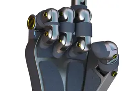 Metal Hand机械手掌简易模型3D图纸 Solidworks设计图片